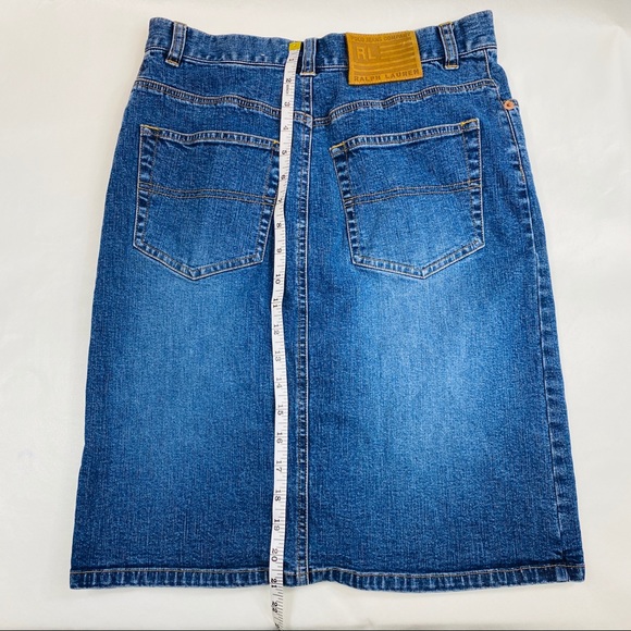 Ralph Lauren Jeans Skirt - Picture 6 of 8